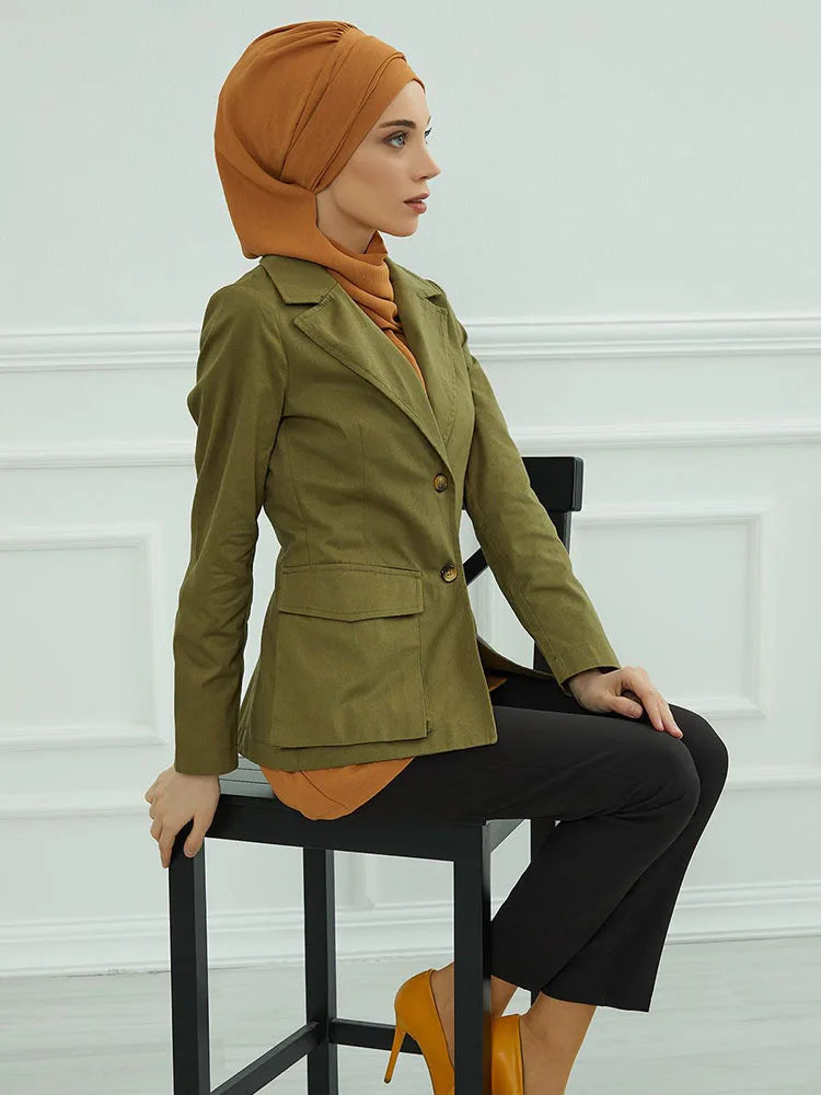 Instant Jersey Turban Hijab — Inner Cap Included