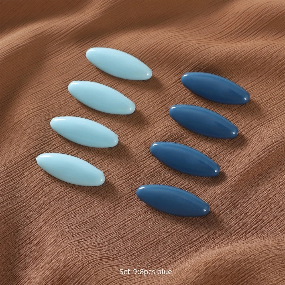 8-Pack Plastic Hijab Safety Pins — Color Sets