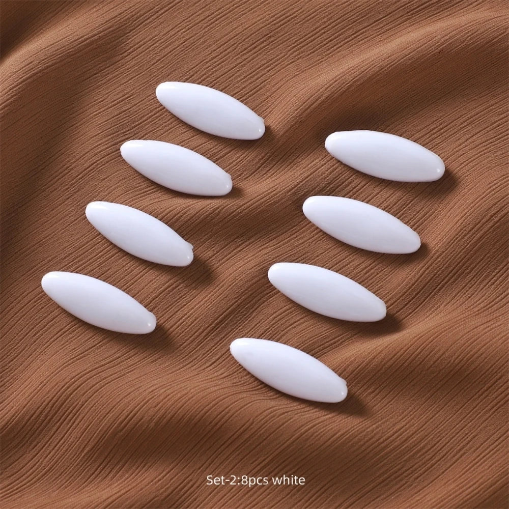 8-Pack Plastic Hijab Safety Pins — Color Sets