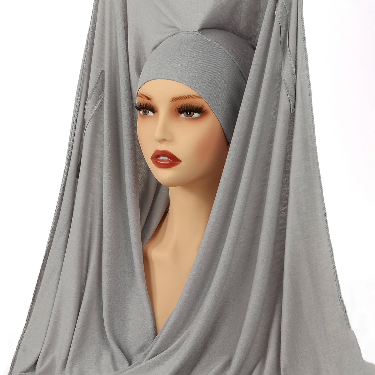 Instant Chiffon Hijab with Magnetic Buckle