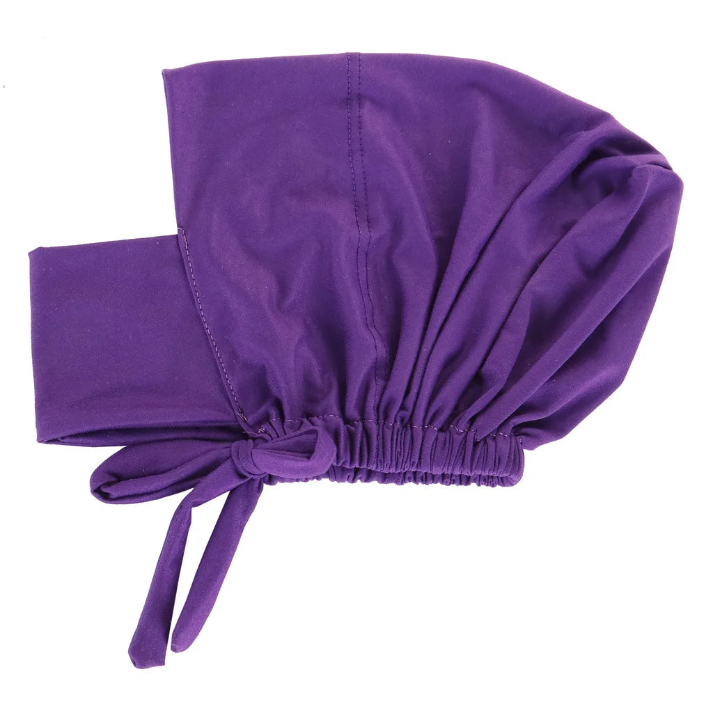 Solid Color Elastic Hijab Undercap