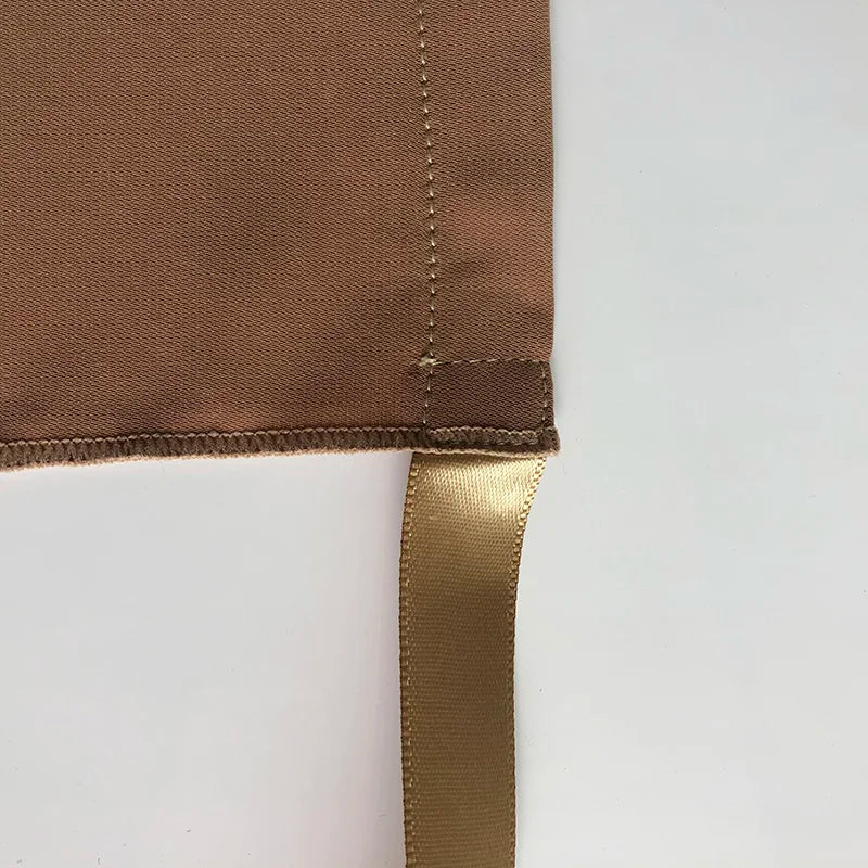 Satin & Nida Breathable Niqab — Multi-Color
