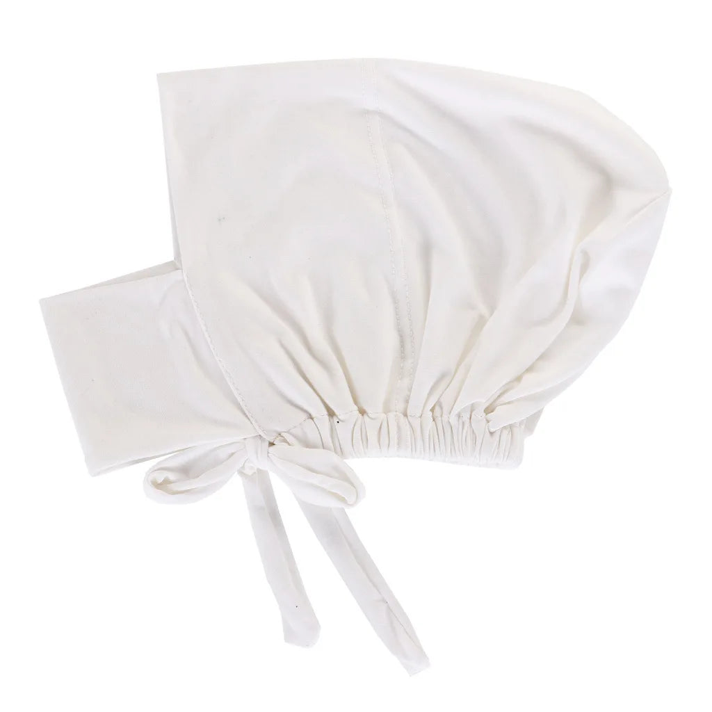 Solid Color Elastic Hijab Undercap