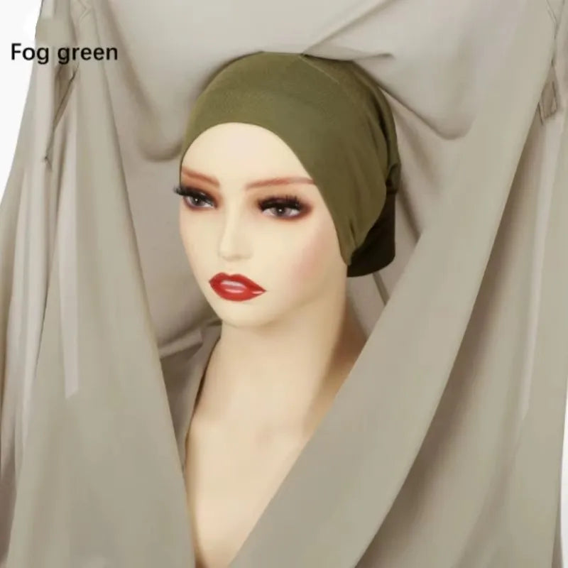 Instant Chiffon Hijab with Magnetic Buckle