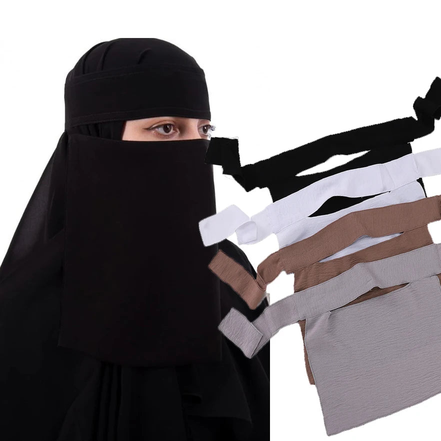 Classic Nida Niqab — Breathable Eye Veil