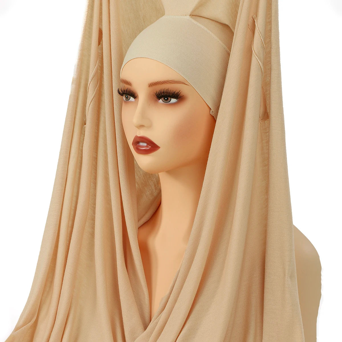 Instant Chiffon Hijab with Magnetic Buckle
