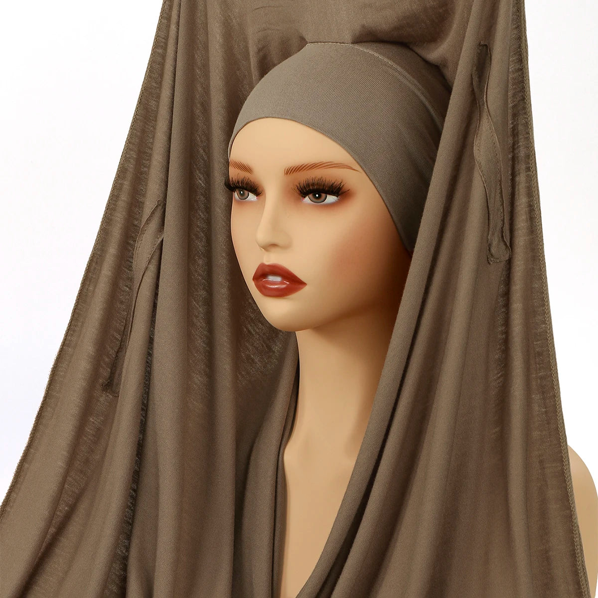 Instant Chiffon Hijab with Magnetic Buckle
