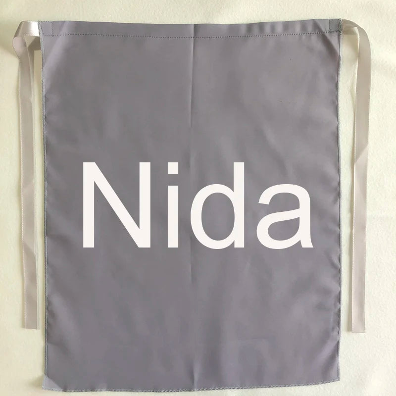 Satin & Nida Breathable Niqab — Multi-Color