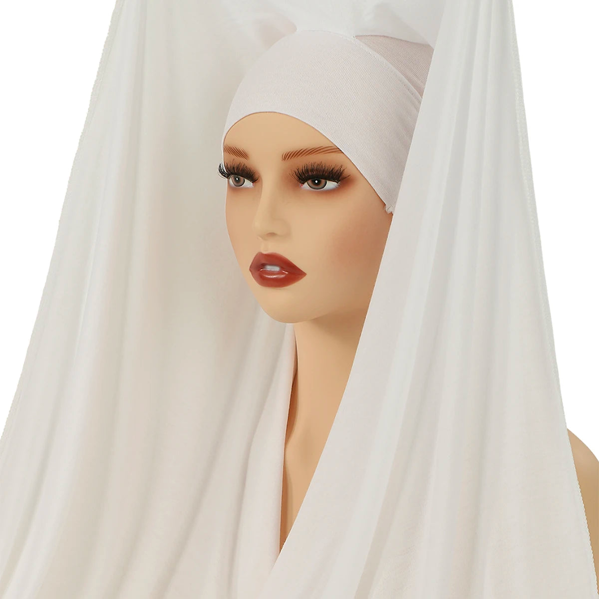 Instant Chiffon Hijab with Magnetic Buckle