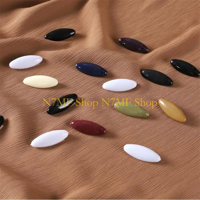 48-Pack Black & Colorful Hijab Safety Pins