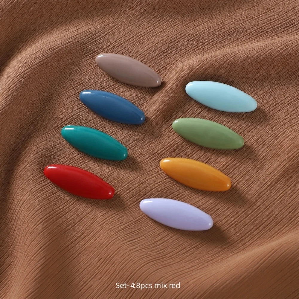 8-Pack Plastic Hijab Safety Pins — Color Sets